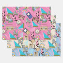 Recherche de motif plat papier cadeau Rétro