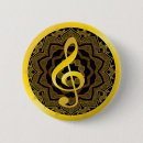 Recherche de note de musique badges Clef