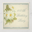 Recherche de 100th anniversaire invitations 100th fête d'anniversaire