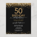 Recherche de 11x14 50ans anniversaire invitations Élégant
