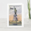 Recherche de statue de la liberté vœux cartes Vintage