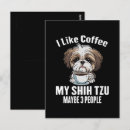 Recherche de tzus de shih cartes postales Amour