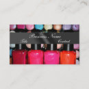 Recherche de ongles faits cartes visite Artiste