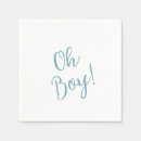 Recherche de baby boy shower serviettes Moderne