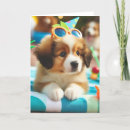Recherche de canin toutes vœux cartes Mignon
