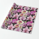 Recherche de orchid papier cadeau Aquarelle