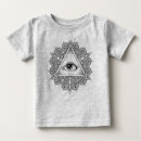 Recherche de oeil bébé tshirts Mandala