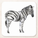 Recherche de zèbre dessous de verres Jungle