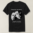 Recherche de masque de théâtre tshirts Comédie