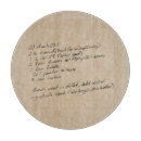 Recherche de manuscrit planches à découper Recette