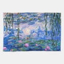 Recherche de peinture impressionniste cuisine linges Nénuphars