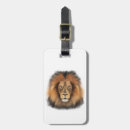 Recherche de roi noir bagages étiquettes Lion