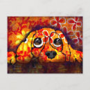 Recherche de yeux de chien cartes postales Chiot