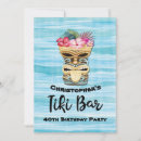 Recherche de tiki bar invitations Aloha