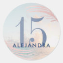 Recherche de plage autocollants Rose