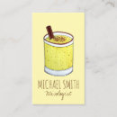 Recherche de bartender cartes visite Boisson