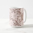 Recherche de conception vintage imprimées tasses Motif floral