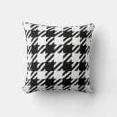 Recherche de houndstooth coussins Pied
