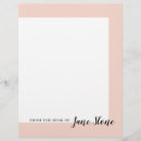 Recherche de papier à en tête Rose