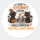 Recherche de chat orange autocollants Chat noir halloween