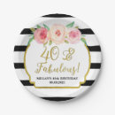 Recherche de fleurs blanches assiettes en papier Fête