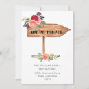 Recherche de nous nous sommes déplacés invitations Changement d'adresse