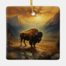 Recherche de bison ornements Sauvage