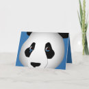 Recherche de panda géant vœux cartes Pandas