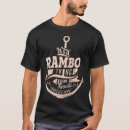 Recherche de rambo tshirts Chose