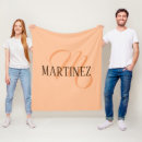 Recherche de brun couvertures plaids Monogramme
