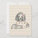 Recherche de caniche français invitations Pour enfants
