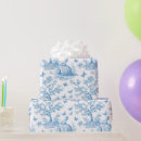 Recherche de pâques papier cadeau Bleu
