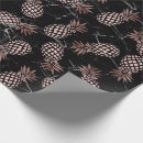 Recherche de ananas rose papier cadeau Élégant