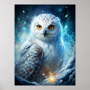 Recherche de hibou blanc posters Pour elle