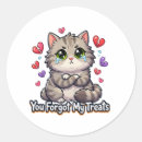 Recherche de chats grincheux autocollants Amoureux des chats