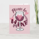 Recherche de humour vin rouge vœux cartes Mignon