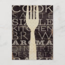 Recherche de fourchettes cartes postales Cuisine