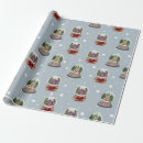 Recherche de globe papier cadeau Hiver