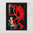 Recherche de diable vintage cartes postales Krampus