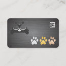 Recherche de pattes chien cartes visite Client(e)