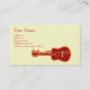 Recherche de guitare rouge cartes visite Musical
