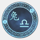 Recherche de signe chinois autocollants Zodiaque