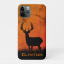 Recherche de chasseur de cerf iphone coques Bois