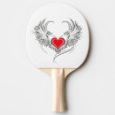 Recherche de symbole raquettes ping pong Rouge