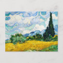 Recherche de champs de blé cartes postales Van gogh