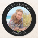 Recherche de anniversaire 40 ans en dessous de verres Élégant