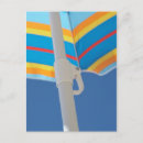 Recherche de parapluie de plage cartes postales Sable