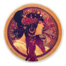 Recherche de illustration boutons et poignées de porte Alphonse mucha
