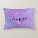 Recherche de motif violet coussins Jeune fille