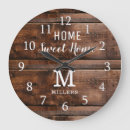 Recherche de rustic wood horloges Housewarming